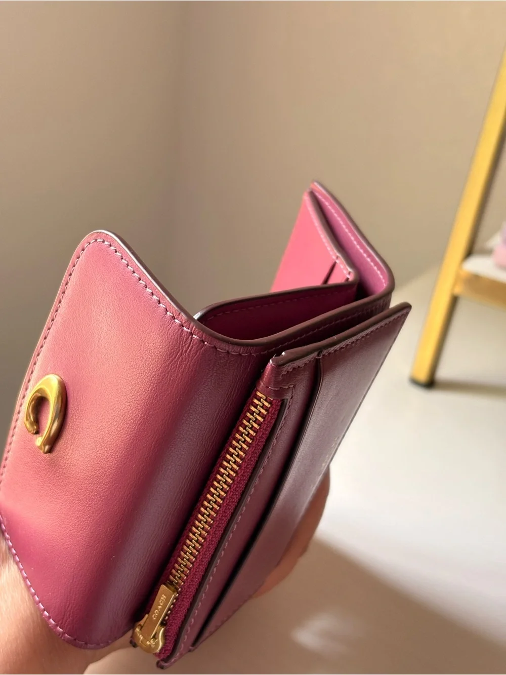 Coach card holder wallet
